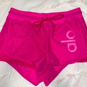 Like New ALO Hot Pink Shorts